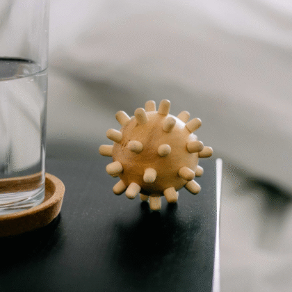 Drvena masažna kugla